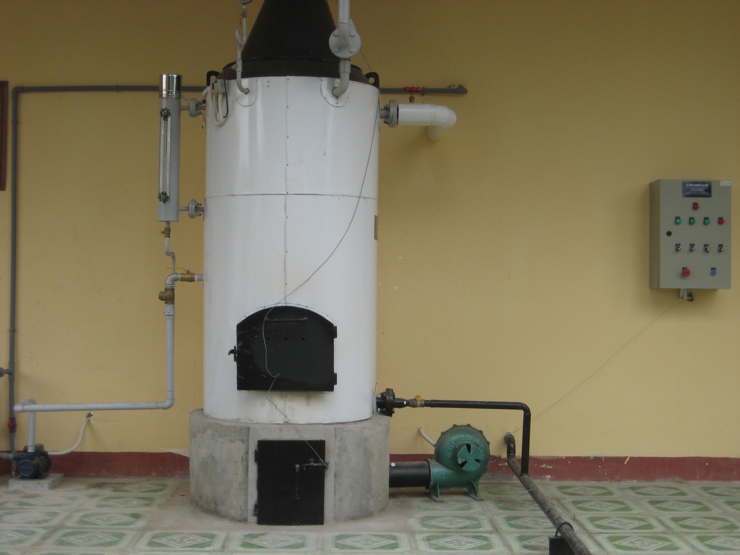Đặc tính của nồi hơi 100kg/h
